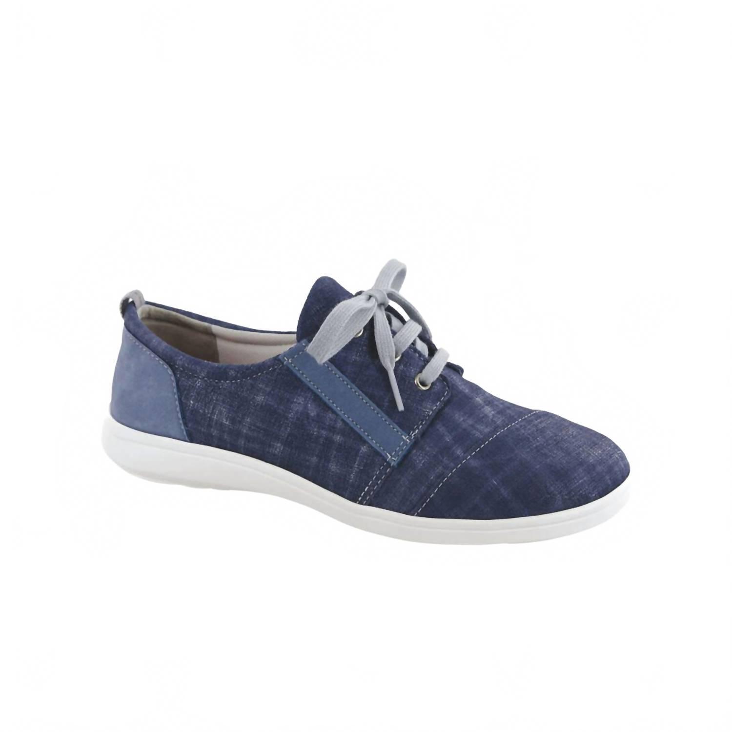 New Sas Women's Marnie Lightweight Sneaker In Blue Jay/Nubuck